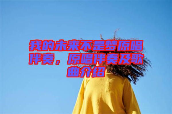 我的未來不是夢原唱伴奏，原唱伴奏及歌曲介紹