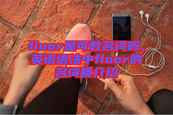 floor是可數(shù)名詞嗎，英語語法中floor的名詞質(zhì)介紹