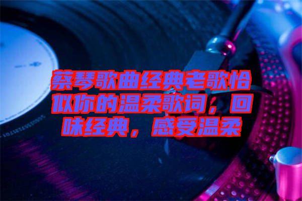蔡琴歌曲經(jīng)典老歌恰似你的溫柔歌詞，回味經(jīng)典，感受溫柔