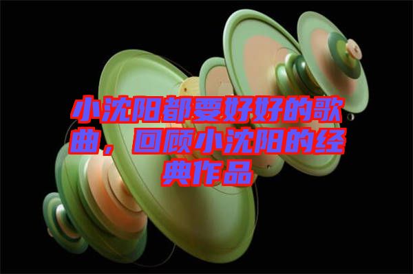 小沈陽都要好好的歌曲，回顧小沈陽的經(jīng)典作品
