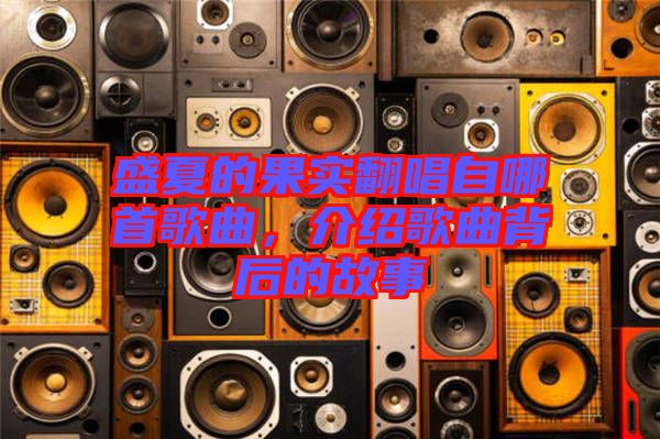 盛夏的果實(shí)翻唱自哪首歌曲，介紹歌曲背后的故事
