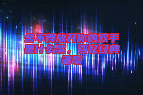 舍不得放開你的雙手是什么歌，回憶經(jīng)典老歌