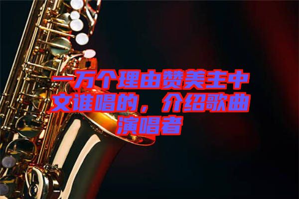 一萬(wàn)個(gè)理由贊美主中文誰(shuí)唱的，介紹歌曲演唱者