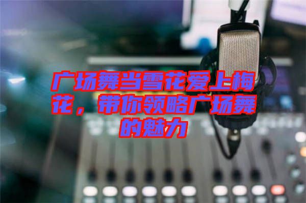 廣場舞當雪花愛上梅花，帶你領(lǐng)略廣場舞的魅力