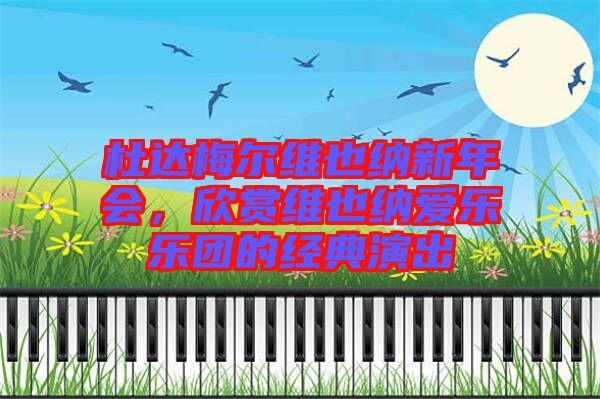 杜達梅爾維也納新年會，欣賞維也納愛樂樂團的經(jīng)典演出