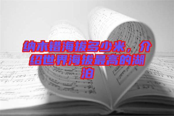 納木錯海拔多少米，介紹世界海拔最高的湖泊