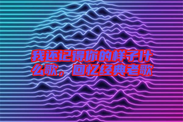 我還記得你的樣子什么歌，回憶經(jīng)典老歌