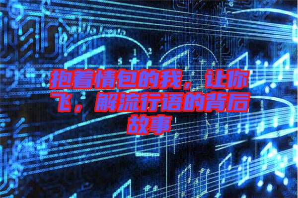 抱著情包的我，讓你飛，解流行語的背后故事