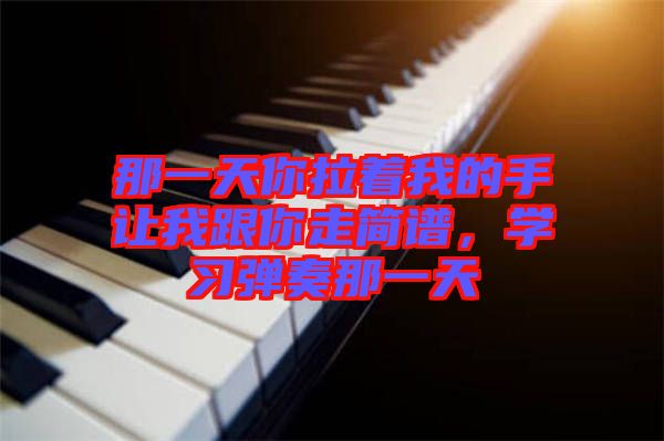 那一天你拉著我的手讓我跟你走簡譜，學(xué)習(xí)彈奏那一天