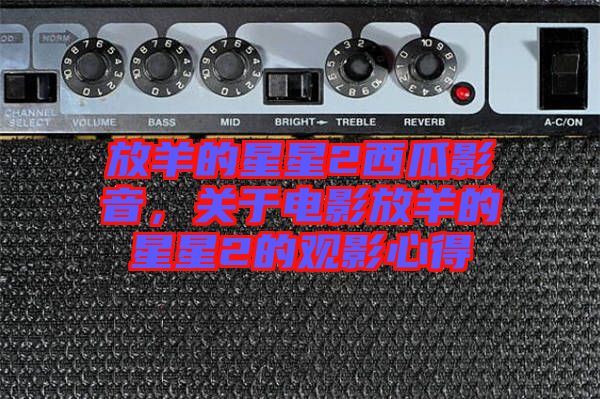 放羊的星星2西瓜影音，關(guān)于電影放羊的星星2的觀影心得