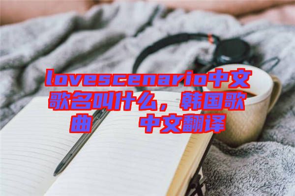 lovescenario中文歌名叫什么，韓國歌曲????中文翻譯