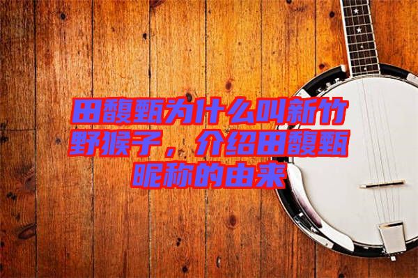 田馥甄為什么叫新竹野猴子，介紹田馥甄昵稱的由來