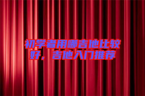 初學(xué)者用哪吉他比較好，吉他入門推薦
