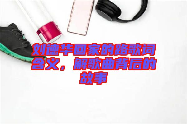 劉德華回家的路歌詞含義，解歌曲背后的故事