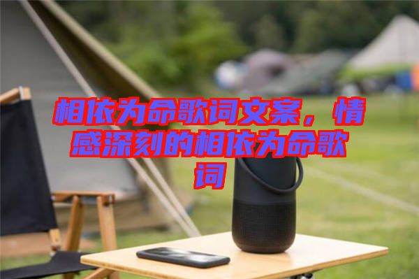 相依為命歌詞文案，情感深刻的相依為命歌詞