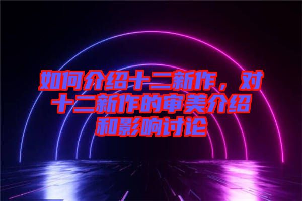 如何介紹十二新作，對十二新作的審美介紹和影響討論