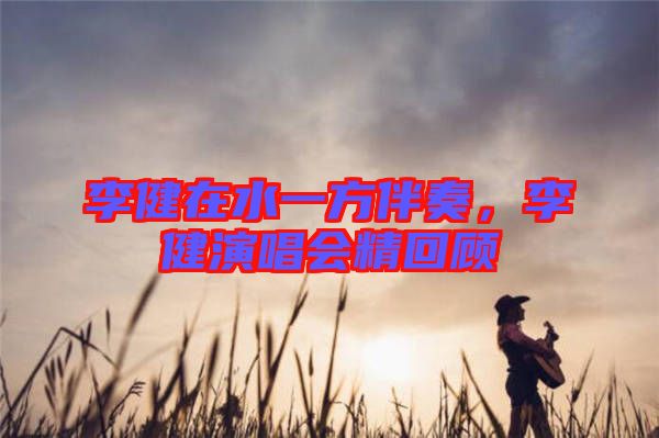 李健在水一方伴奏，李健演唱會(huì)精回顧