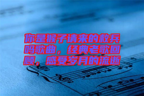 你是猴子請(qǐng)來(lái)的救兵嗎歌曲，經(jīng)典老歌回顧，感受歲月的流逝