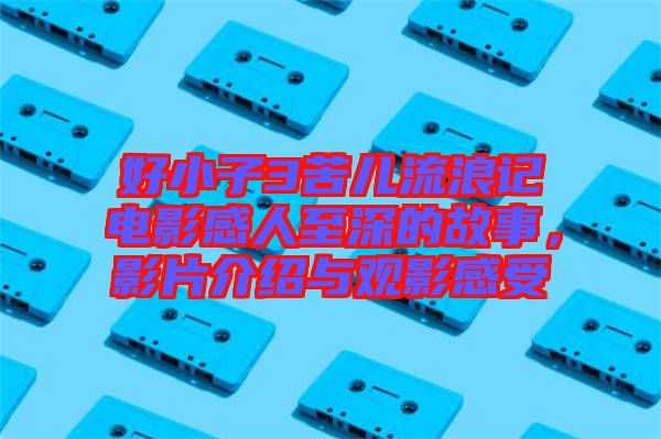 好小子3苦兒流浪記電影感人至深的故事，影片介紹與觀影感受