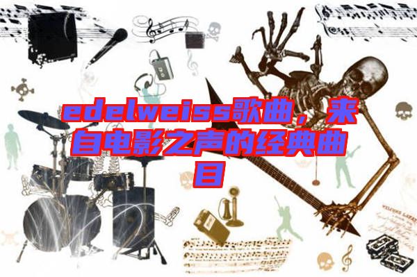 edelweiss歌曲，來自電影之聲的經典曲目