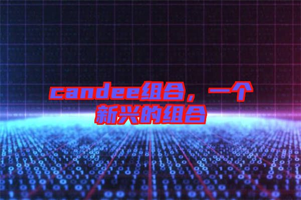 candee組合，一個新興的組合