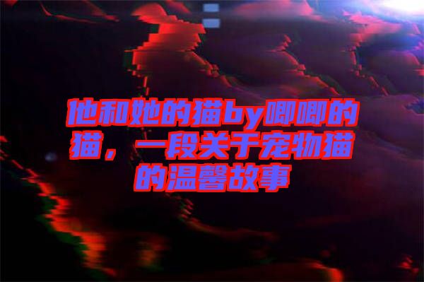 他和她的貓by唧唧的貓，一段關(guān)于寵物貓的溫馨故事