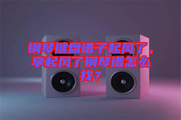 鋼琴鍵盤譜子起風(fēng)了，享起風(fēng)了鋼琴譜怎么找？