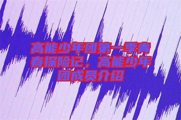 高能少年團(tuán)第一季青春探險(xiǎn)記，高能少年團(tuán)成員介紹