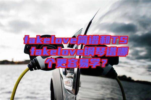 fakelove簡譜和TS fakelove鋼琴譜哪個更容易學(xué)？
