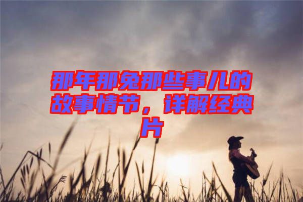 那年那兔那些事兒的故事情節(jié)，詳解經典片