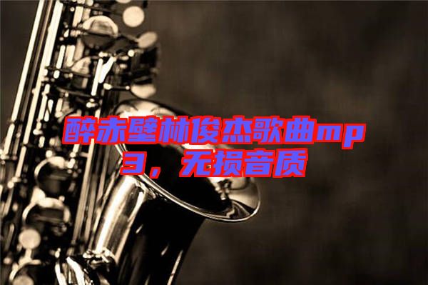 醉赤壁林俊杰歌曲mp3，無(wú)損音質(zhì)