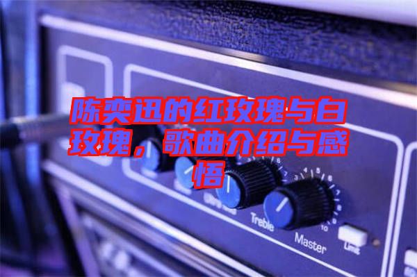 陳奕迅的紅玫瑰與白玫瑰，歌曲介紹與感悟